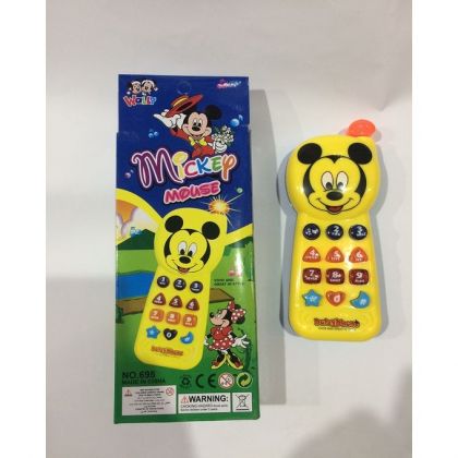 Mickey Mouse Musical Phone – Multicolor